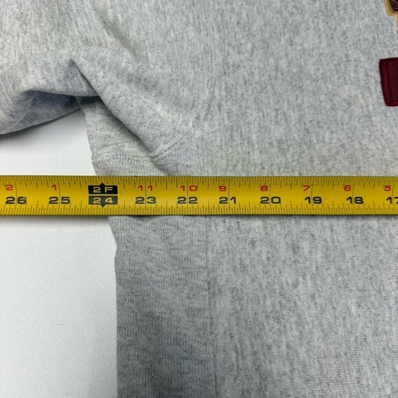 Vintage University of Las Vegas Runnin Rebels Sweatshirt Embroidered UNLV Large - Picture 15 of 15